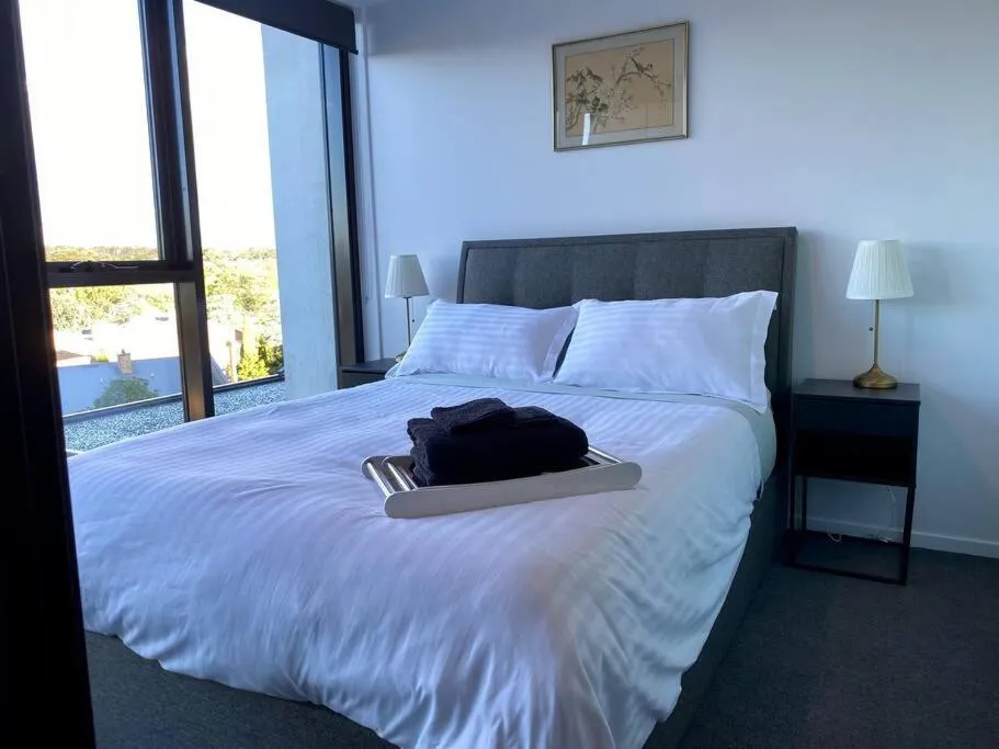 Image of Central Canberra City apartment with study and full amenities including parking